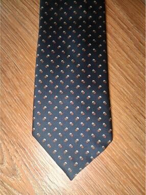 Christian Dior Monsieur Tie Navy Multicolor Necktie